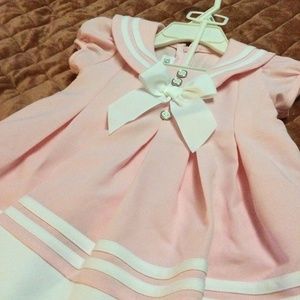 Baby girls sailor outfit